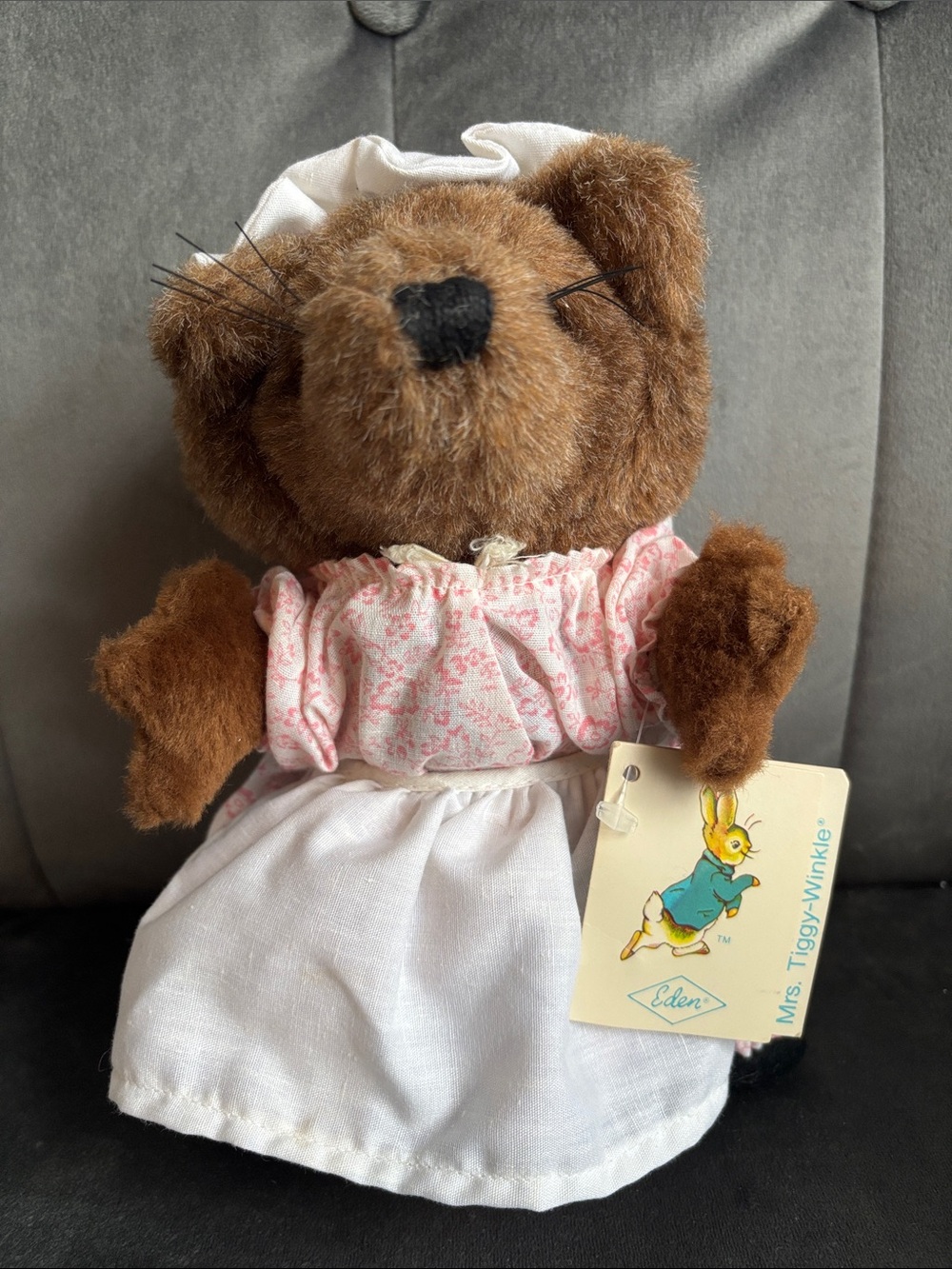 Mrs. Tiggy-Winkle 1983 Plush Bear by Eden
